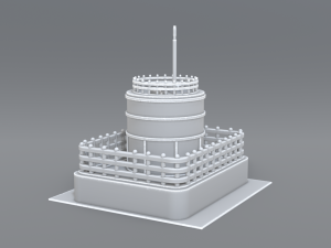industrial tank 3D Print Model