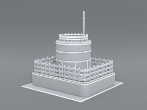 industrial tank Modelo de impresión 3D