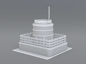 industrial tank 3D Print Model