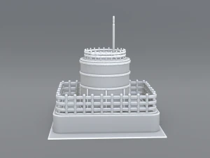 industrial tank 3D Print Model