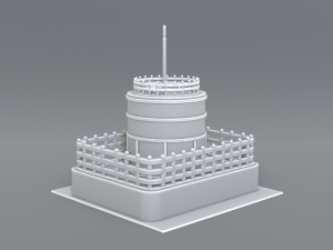 industrial tank Modelo de impresión 3D