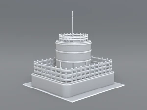 industrial tank 3D Print Model
