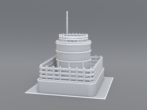 industrial tank Modelo de impresión 3D