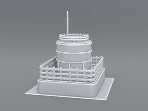 industrial tank 3D Print Model