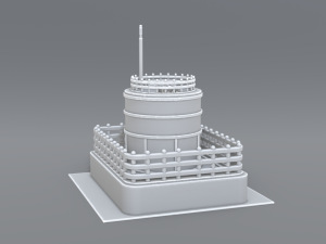 industrial tank Modelo de impresión 3D