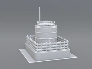 industrial tank 3D Print Model