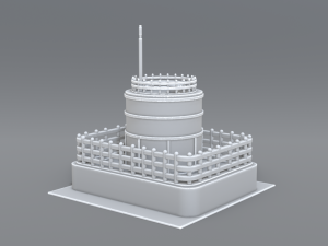 industrial tank Modelo de impresión 3D