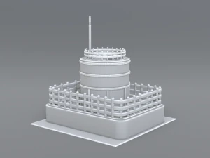 industrial tank 3D Print Model