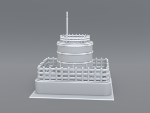 industrial tank Modelo de impresión 3D