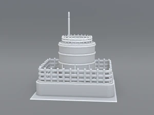 industrial tank 3D Print Model