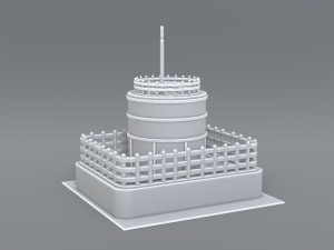 industrial tank Modelo de impresión 3D
