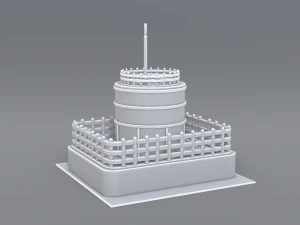 industrial tank 3D Print Model
