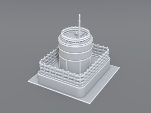 industrial tank Modelo de impresión 3D