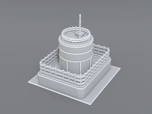 industrial tank 3D Print Model