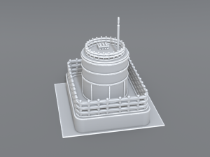 industrial tank Modelo de impresión 3D