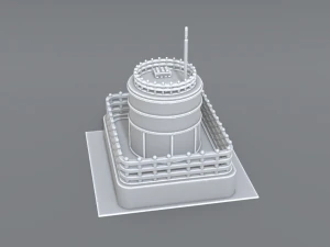 industrial tank 3D Print Model