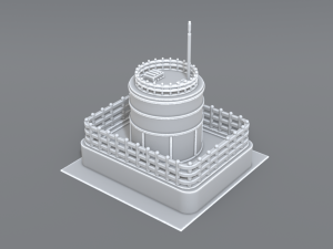 industrial tank Modelo de impresión 3D