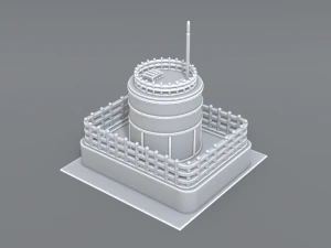 industrial tank 3D Print Model