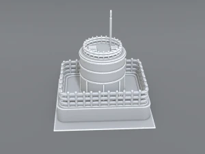 industrial tank 3D Print Model