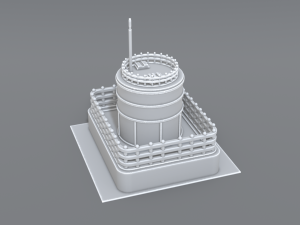 industrial tank Modelo de impresión 3D