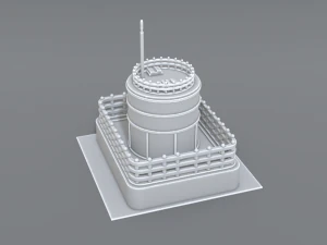 industrial tank 3D Print Model