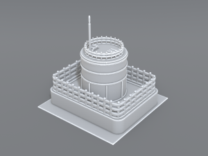 industrial tank Modelo de impresión 3D