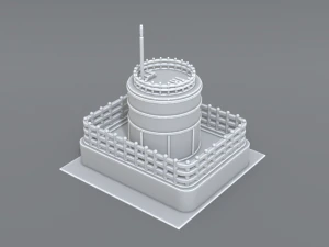 industrial tank 3D Print Model