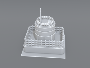 industrial tank Modelo de impresión 3D
