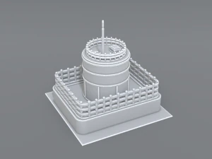 industrial tank 3D Print Model