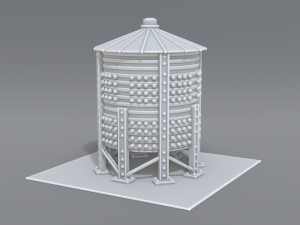 industrial tank Modelo de Impressão 3D