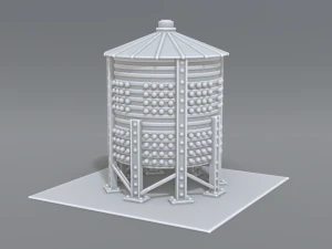 tanque industrial Modelo de impresión 3D