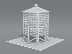 industrial tank 3D Print Model