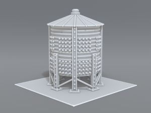 industrial tank 3D Print Model
