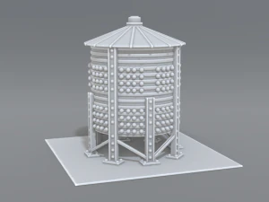 industrial tank 3D Print Model