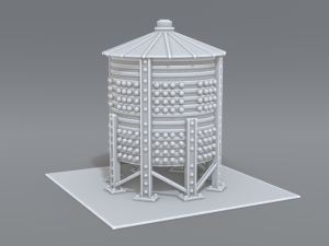 industrial tank 3D Print Model