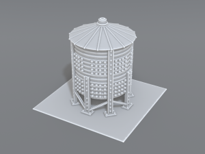 industrial tank 3D Print Model
