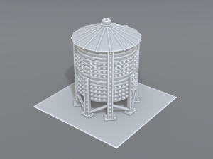 industrial tank 3D Print Model