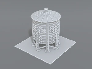 industrial tank 3D Print Model