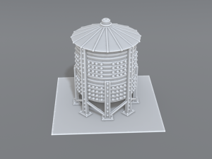 industrial tank 3D Print Model