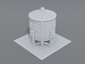 industrial tank 3D Print Model