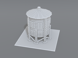 industrial tank 3D Print Model