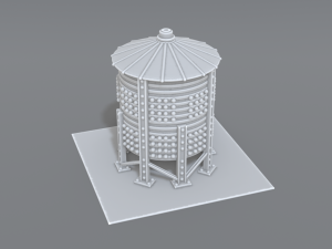 industrial tank 3D Print Model