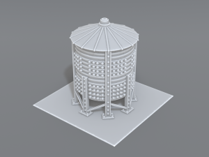 industrial tank 3D Print Model