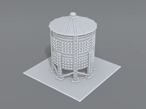 industrial tank 3D Print Model