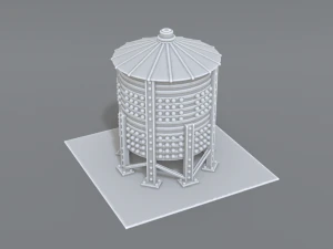 industrial tank 3D Print Model