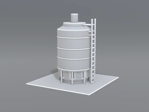tanque industrial Modelo de impresión 3D