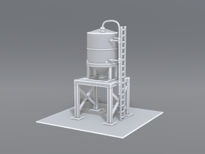 industrial tank 3D Print Model