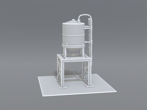 industrial tank Modelo de Impressão 3D