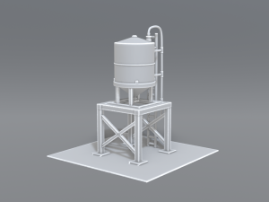 industrial tank Modelo de Impressão 3D