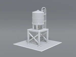 industrial tank 3D Print Model